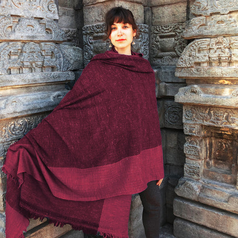 Buddhist Collection |  Large-sized Buddhist meditation and prayer shawls | Esprit de l'Himalayas