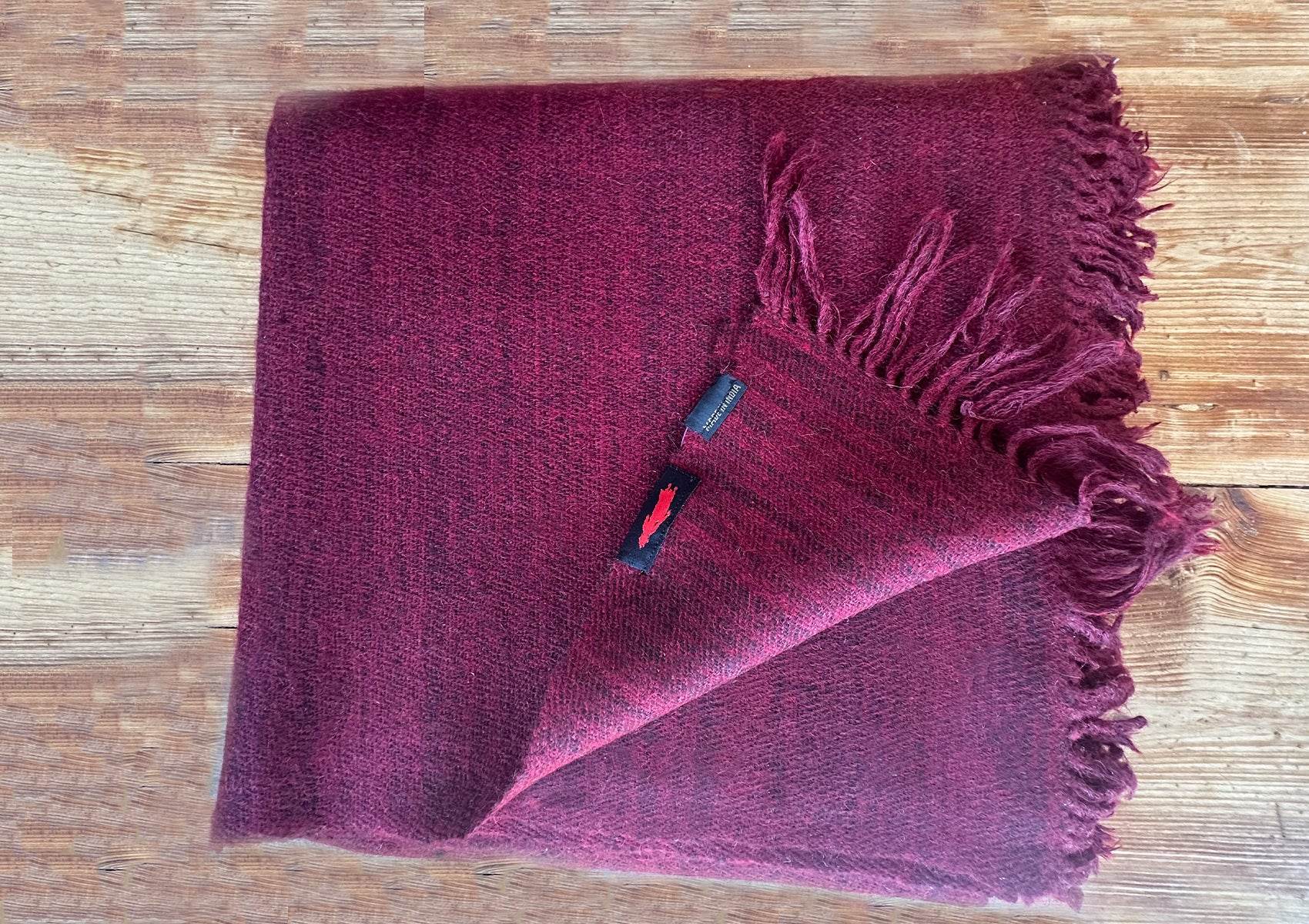 GIRISH - Himalayan Yak Wool Large Meditation Blanket - Esprit de l'Himalaya
