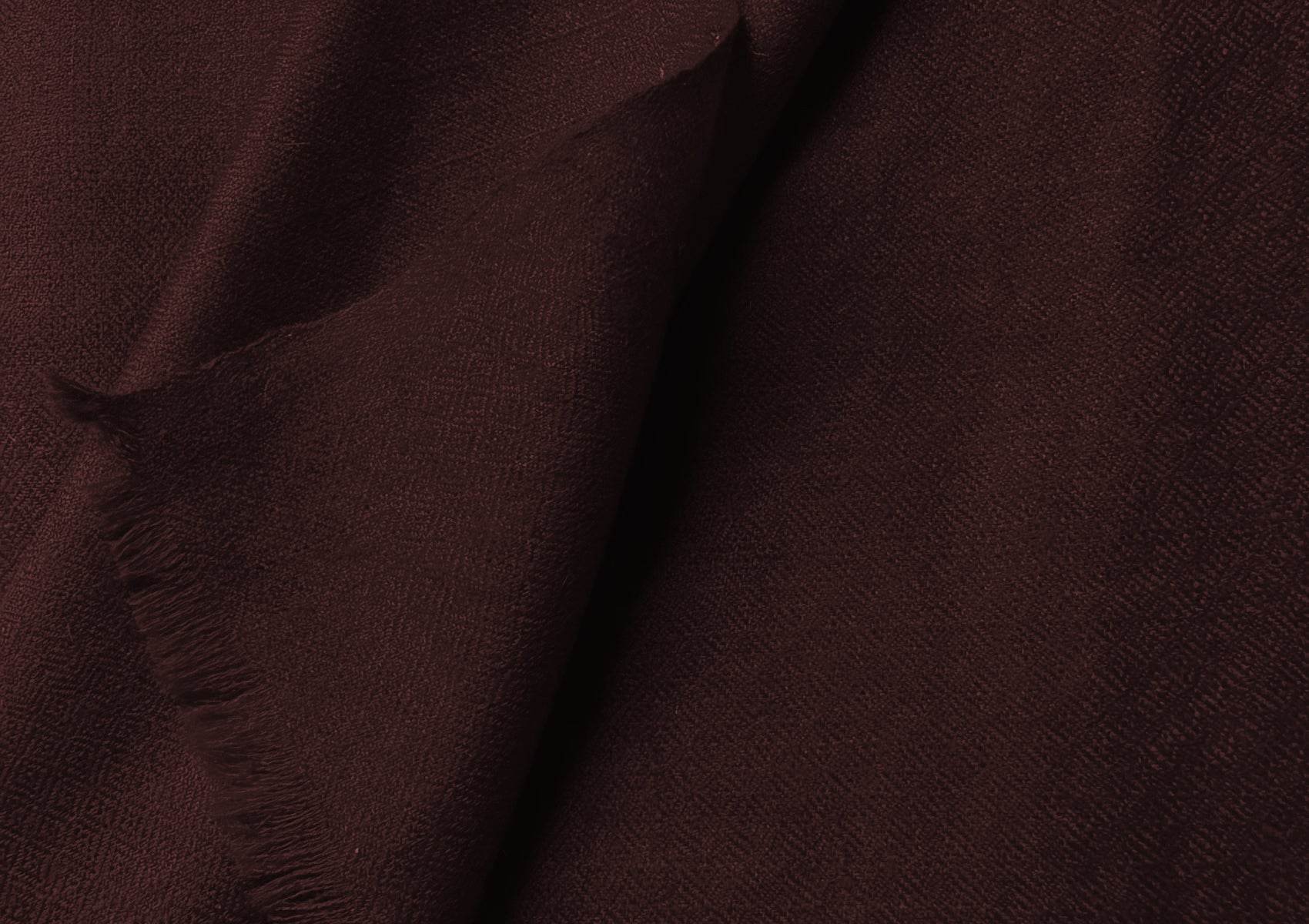 BODHI - Pashmina Shawl Handmade for Men- Brown - Esprit de l'Himalaya