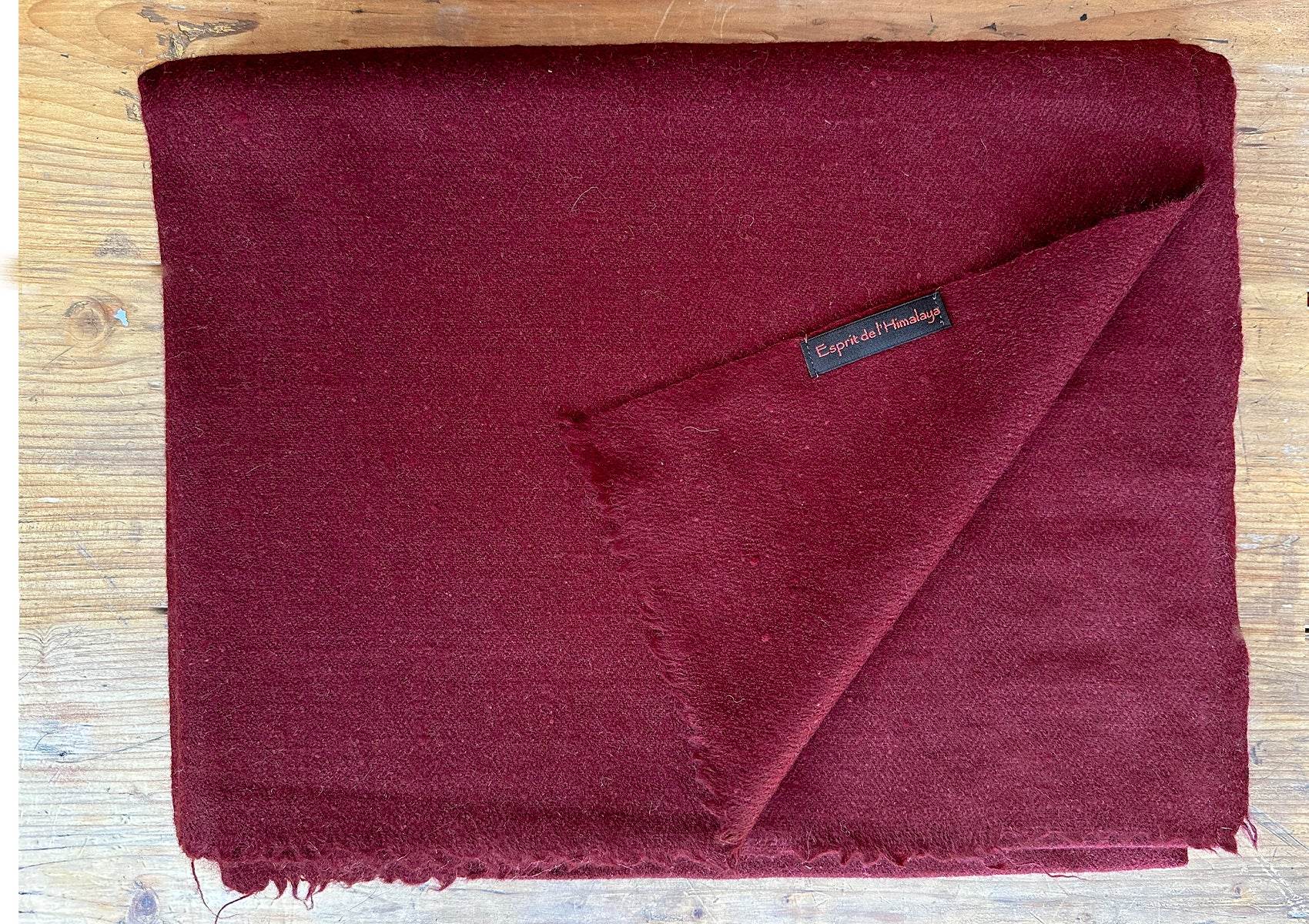 LAKSHMI Thick - Wrap Pashmina Shawl - Esprit de l'Himalaya
