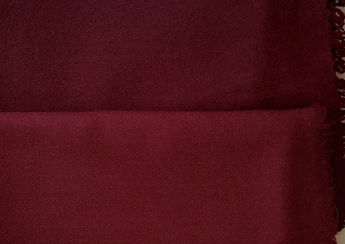Lama Large Meditation Blanket — Dark Burgundy — Lama