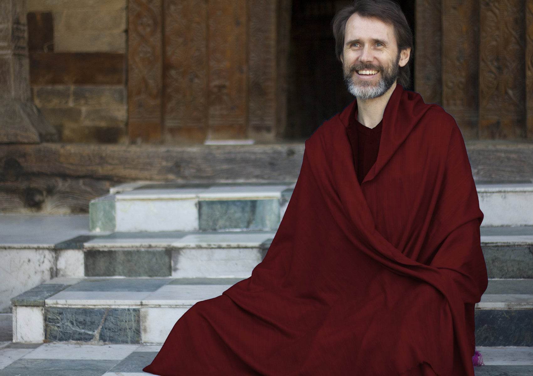 BODHI - Extra Large Pashmina Meditation Shawl - Esprit de l'Himalaya