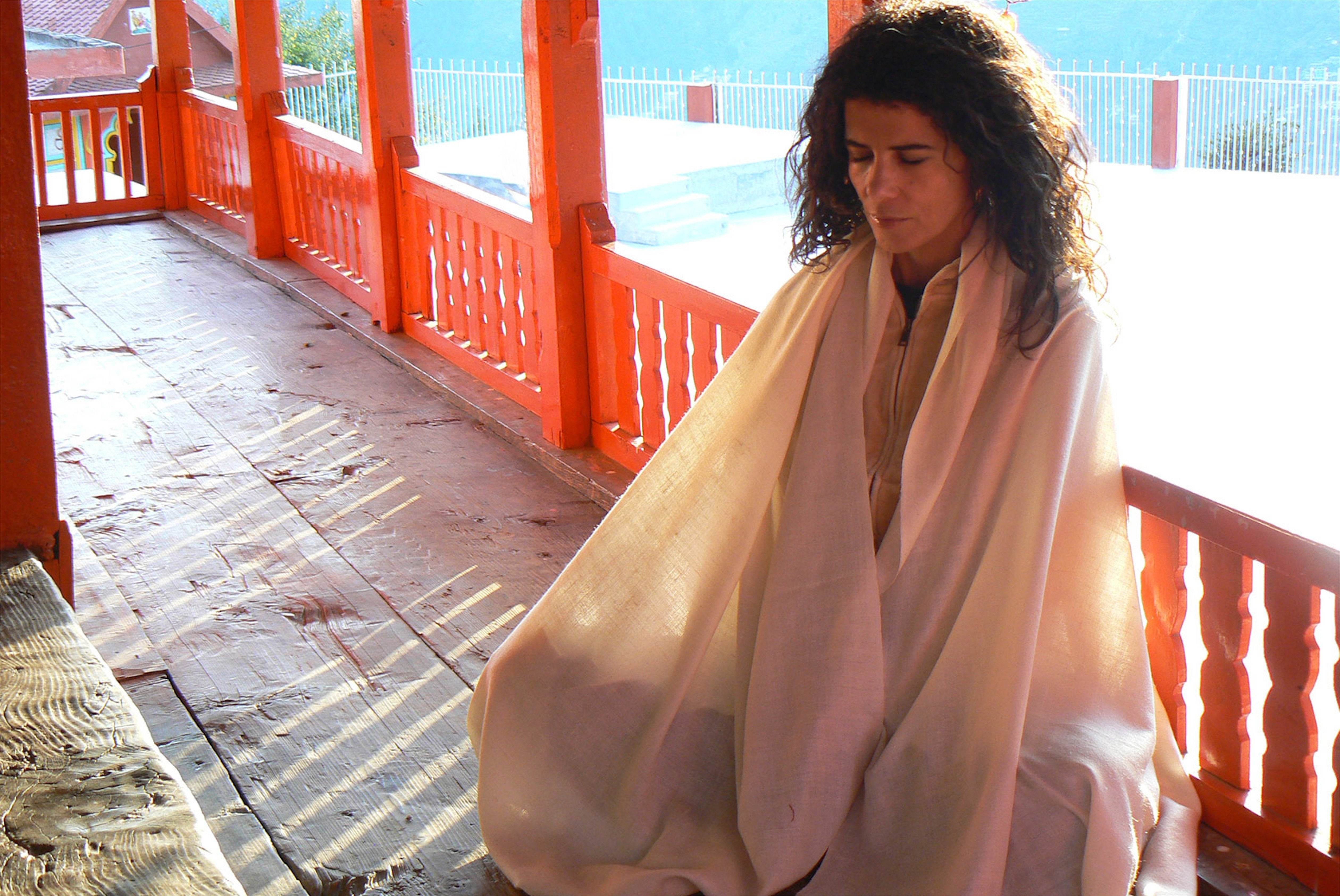 BODHISATTA - Buddhist Pashmina Shawl - Esprit de l'Himalaya