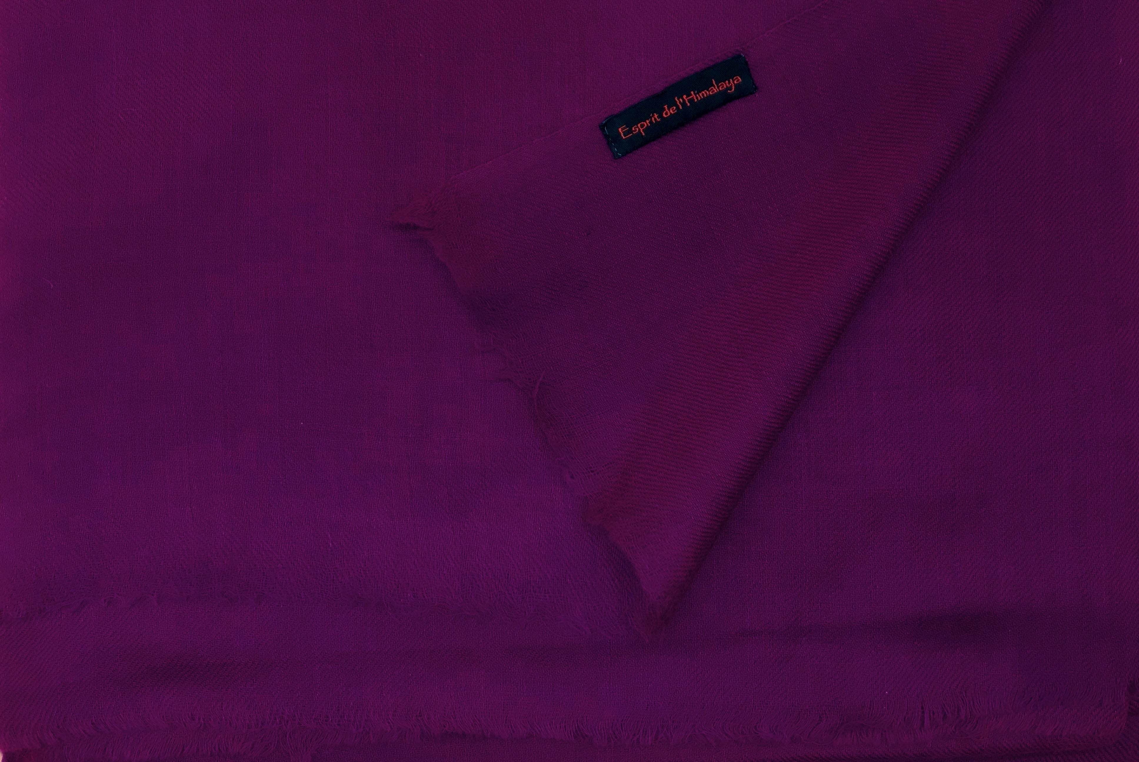 TARA - Plain Fine and Simple Meditation Shawl - Esprit de l'Himalaya