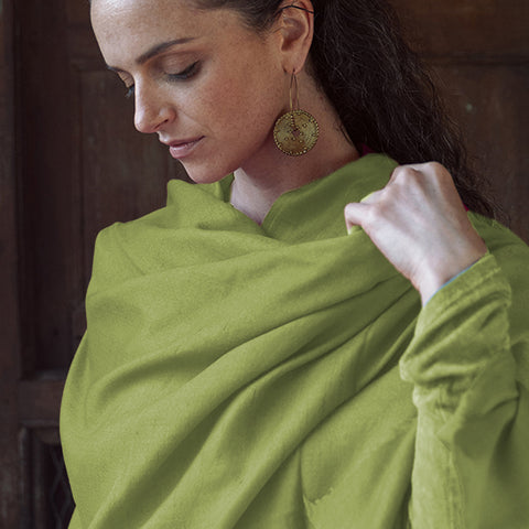 Plain Shawl Collection | Shawls and Blankets for Yoga and Meditation | Esprit de l'Himalaya