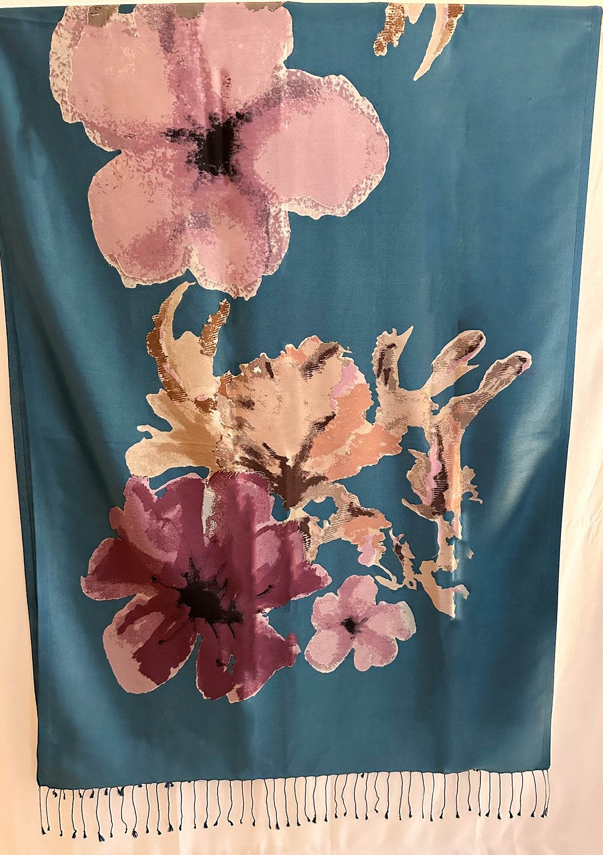 スカーフ A FERRETTI Woman Scarf Blue 1 33011614 299 SS-6710 -Stole-Scarf-Blue