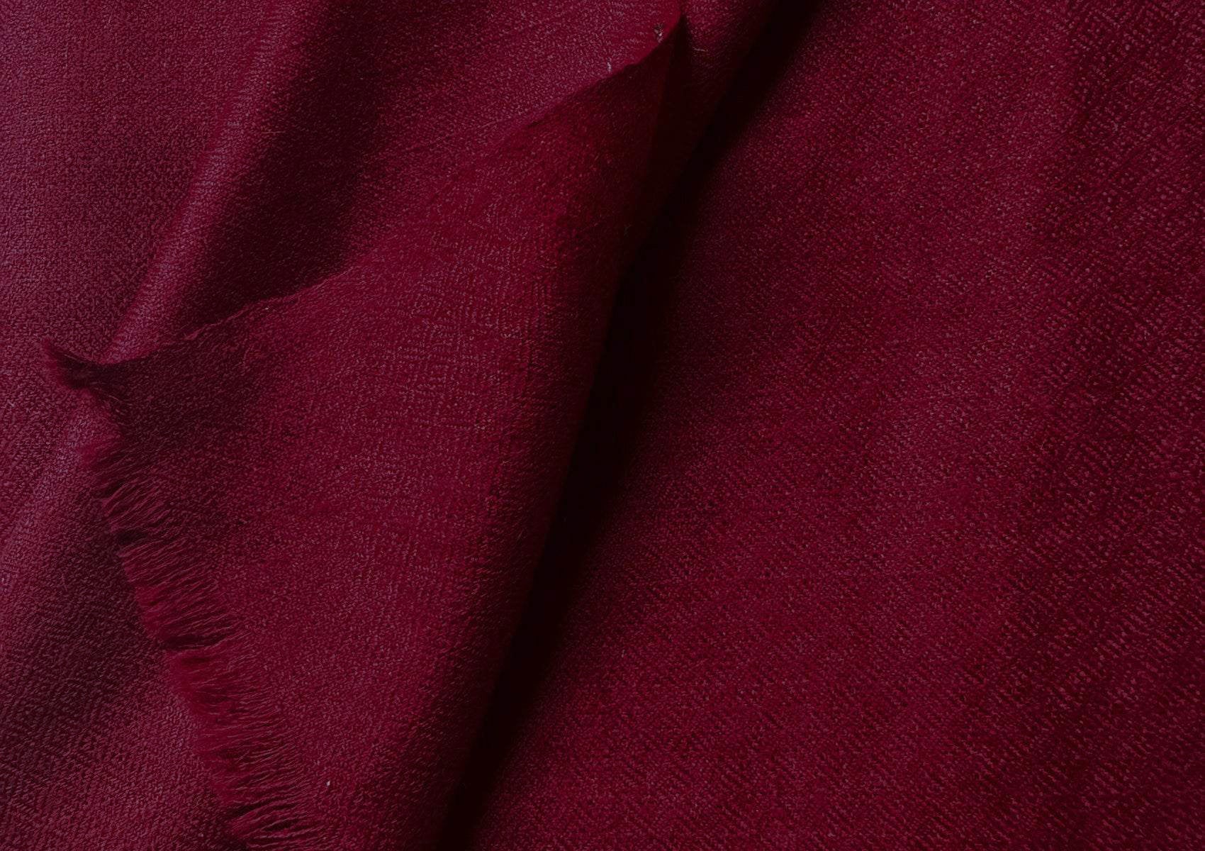 Close-up of a large pashmina shawl with diamond weave.
