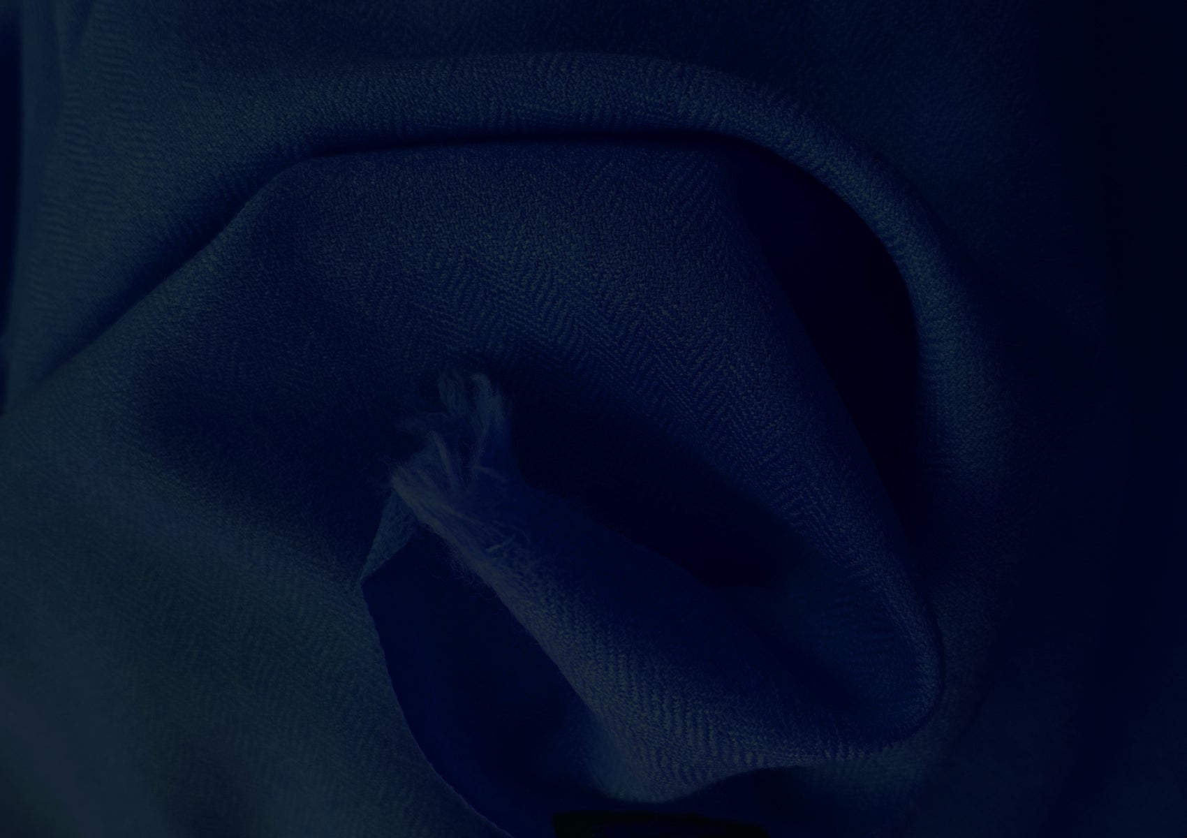 LAMA - Grande Couverture de Méditation - Bleu Marine