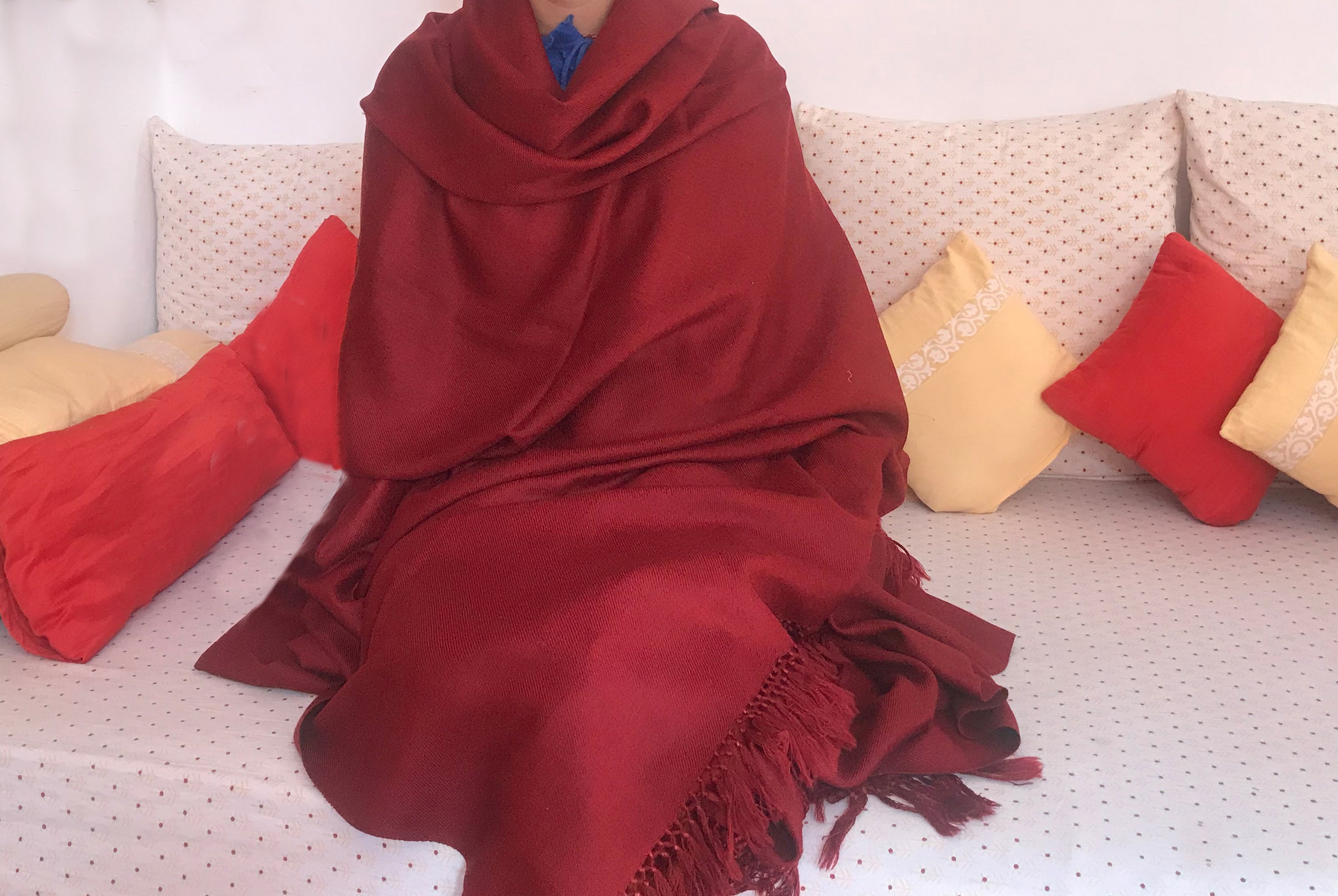 buddhist meditation shawl