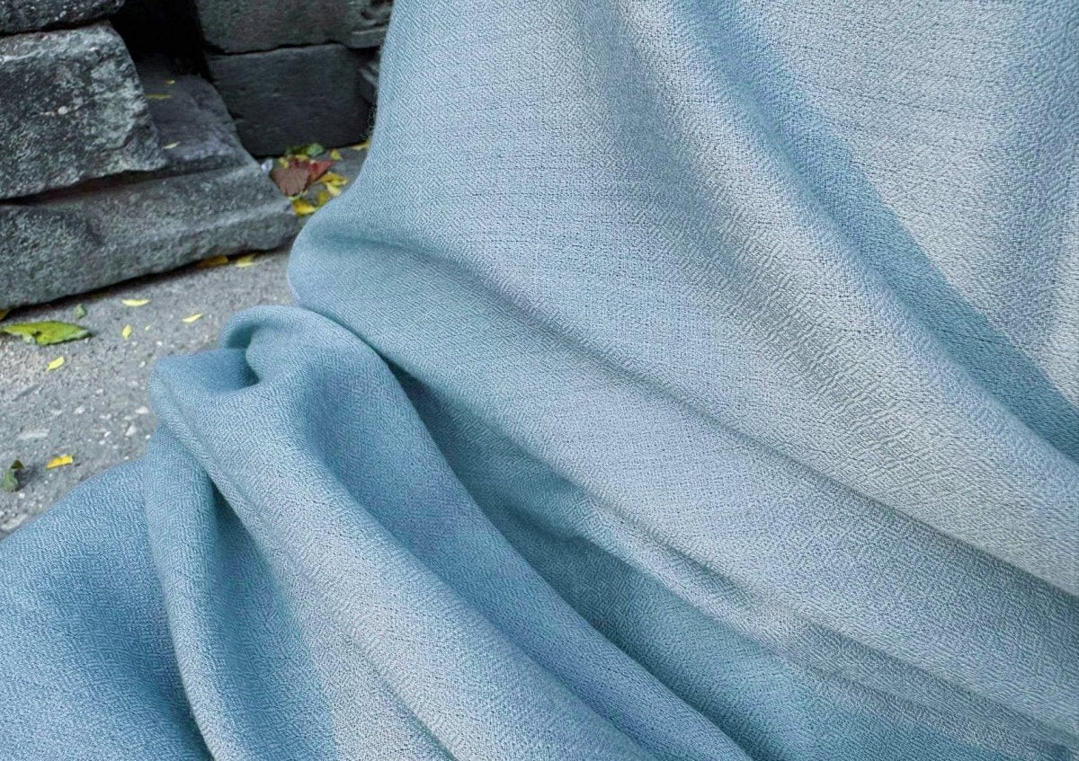 Meditation Shawl Blanket – Blue – Shunyata