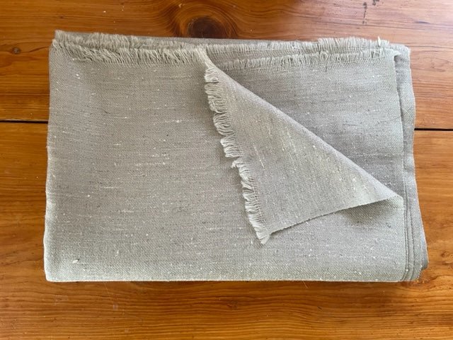 Very Fine Pashmina Shawl for Men — Light Beige — Shyam