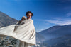 buddhist thick shawl