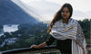 CHANDRIKA Meditation shawl | Ethnic Angora wool Shawl | Esprit de l’Himalaya-1