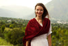 Devi Shawl | Comfortable merino wool angora meditation shawl | Esprit de l'Himalaya-2