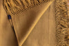 Gagan Shawl | Large Blankets for meditation | Ocher | Esprit de l'Himalaya -2